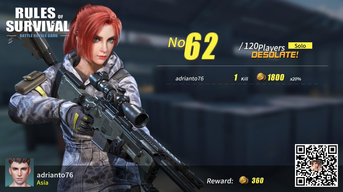 adrianto76's tweet photo. #RulesofSurvival https://t.co/2r0789YO5S