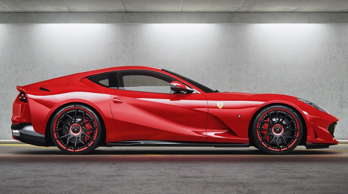CarWaffle's tweet photo. New W&amp;M tuned #Ferrari 812 Superfast looks sensational, gets boosted to 808hp 😍😍 https://t.co/Y5zeGdZ1TX https://t.co/qmiwW5BxX4