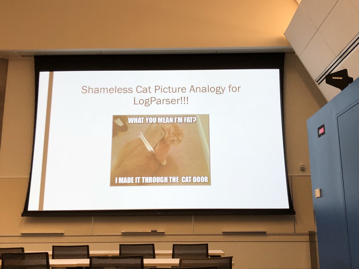 eskadit's tweet image. #SQLSatRedmond #caturday #logparser