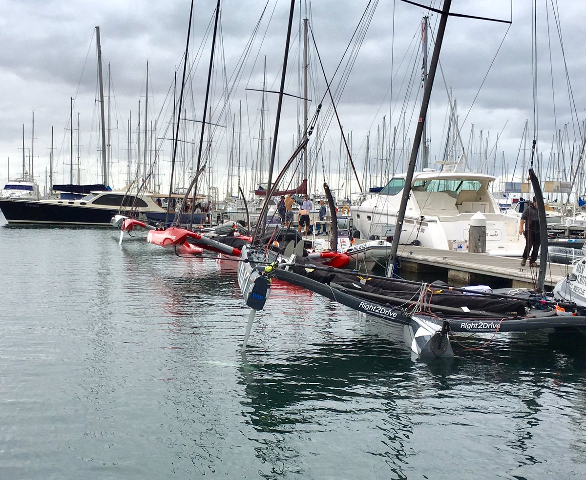 5 race day in Melbourne. Should be just under the wind limit so expect some action! #superfoiler