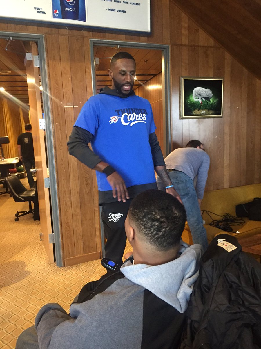 BackstageLimo_'s tweet photo. Make-A-Wish Oklahoma, @okcthunder and #BackstageLimo providing fun for our Kids!!! #OKCVIPEXPERIENCE https://t.co/2zOmfZYibn