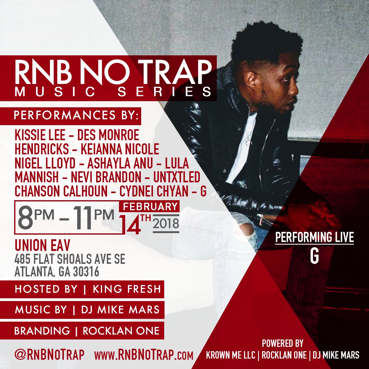 LilG____'s tweet image. PUSH UP‼️Feb.14th 8pm,#RnBNoTrap #RnBNoTrap #RockLanOne #G #Atlanta #fresh #NewMusic #dirtylaw #RenameValentinesDay #moodmusic #love #like #shareallthelove #energy #support 🏁🏁⚡️⚡️🖤🖤