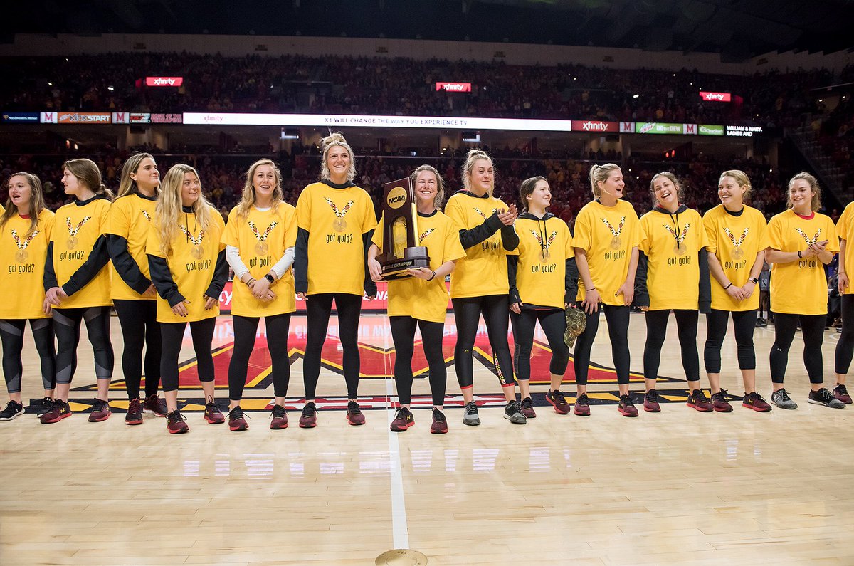 MarylandWLax's tweet photo. Loved the energy inside the XFINITY Center today! Congrats to @TerrapinHoops on the BIG win. Can't wait to kick of our 2018 season tomorrow!! 🐢🐢 https://t.co/o93AoMhhdD