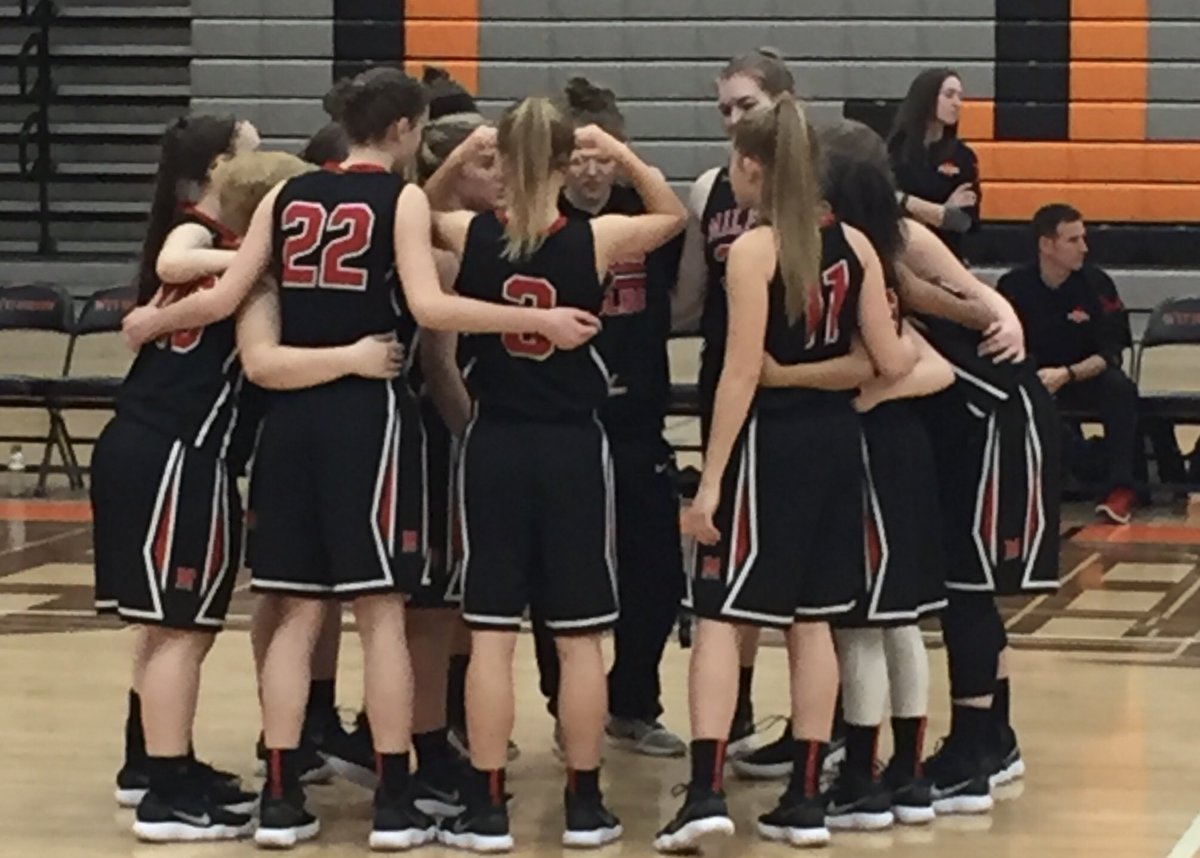 GBKB: Milford 34. Withrow 32. Final! Eagles with the close ECC road victory! Rescheduled game vs Kings on Monday at Milford HS. Senior Night!  #WingsUp  🦅🔥