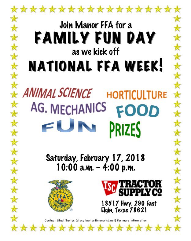 Manor Texas FFA tweet media