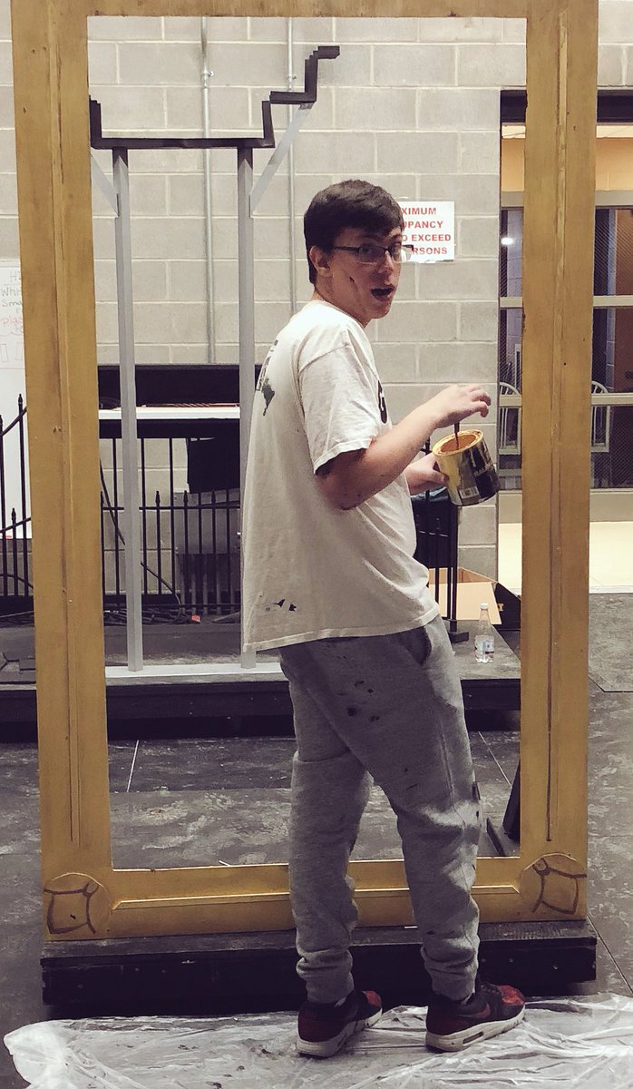 CCCSD_Theatre's tweet photo. #SetBuilding fun again this week - none of this would be possible without these awesome kids and parent volunteers! We are so incredibly lucky!Get your tickets at https://t.co/aKTLPQuZVI or @Wegmans - just $10! #Phantom30 @CCCSDtweets @CCCSD_SHS @CCCSDFineArts https://t.co/1XkVYLq2gB