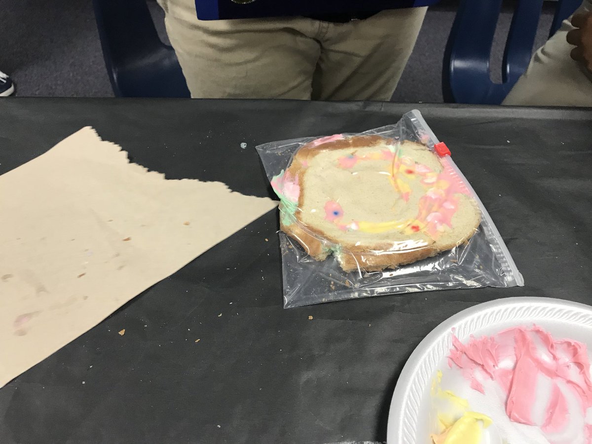 ToniDickenson's tweet photo. @yesenialares6 awesome student engagement showing sedimentary rock https://t.co/DW9xuUztMX