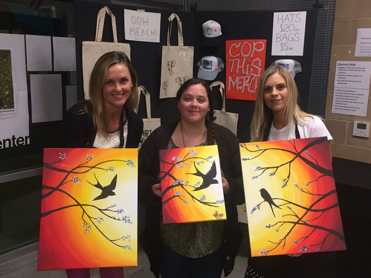 Sage Creek VAPA celebrates another great Paint Night! <a href="/SCBobcats/">BOBCAT Nation</a>