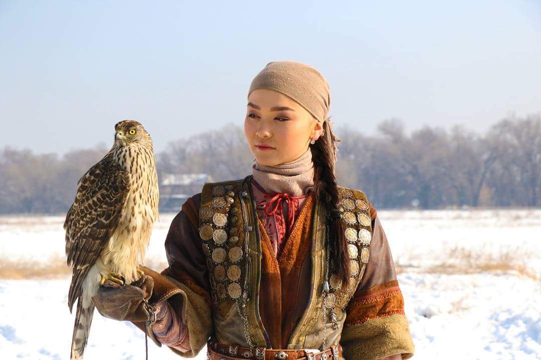 Women of Kazakhstan on Twitter: &quot;Aray Aldongar #huntingwithbirds ...