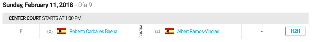 ¡Solo uno conquistará Quito! Te dejamos el orden del día para la gran final del #TenisLatitudCero / The glory is just for one! This is the order of play for this Sunday at the #EcuadorOpen250 <a href="/Robertocarba93/">Roberto Carballes</a> 🇪🇸 vs <a href="/albertramos88/">Albert Ramos Viñolas</a> 🇪🇸 🎾🏆🎾