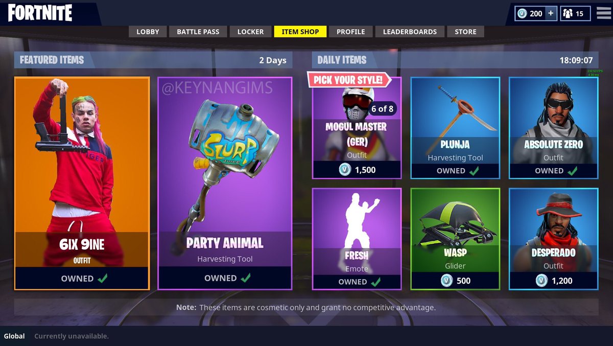 4 replies 10 retweets 40 likes - 6ix9ine fortnite