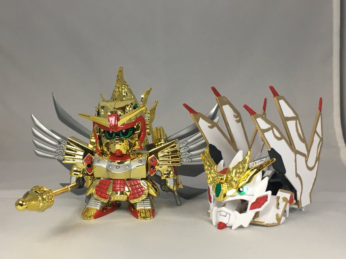エドワード Sd連合兵庫支部 横浜駐在 戦士 Nｏ 100 千成大将軍 記念すべき100番目のbb戦士は 超戦士 ガンダム野郎に登場した千成将軍 そしてsd戦国伝に逆輸入の後 出世した姿の千成大将軍がラインナップ メッキ満載の豪華仕様です 元機体は