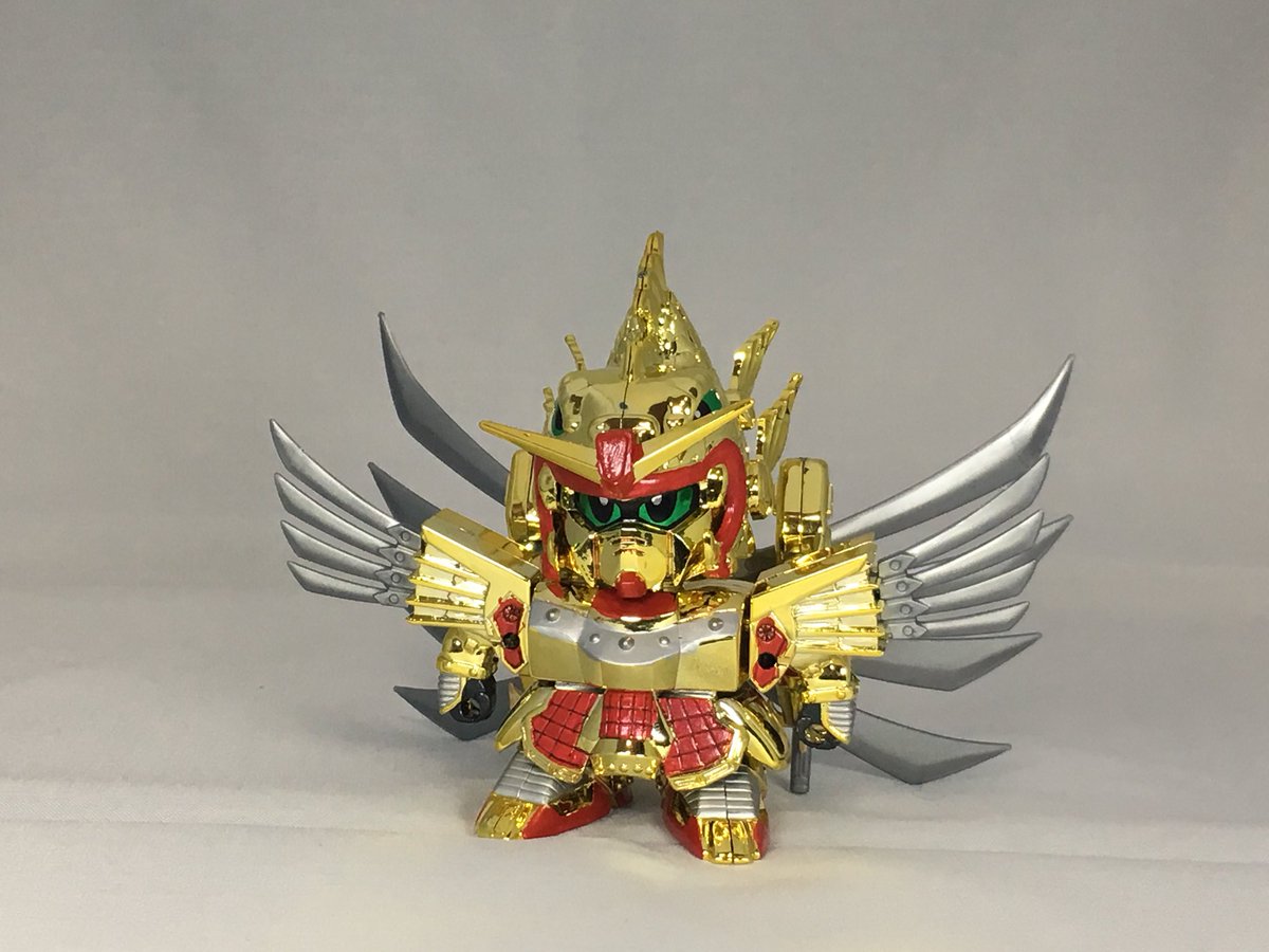 エドワード Sd連合兵庫支部 横浜駐在 戦士 Nｏ 100 千成大将軍 記念すべき100番目のbb戦士は 超戦士 ガンダム野郎に登場した千成将軍 そしてsd戦国伝に逆輸入の後 出世した姿の千成大将軍がラインナップ メッキ満載の豪華仕様です 元機体は