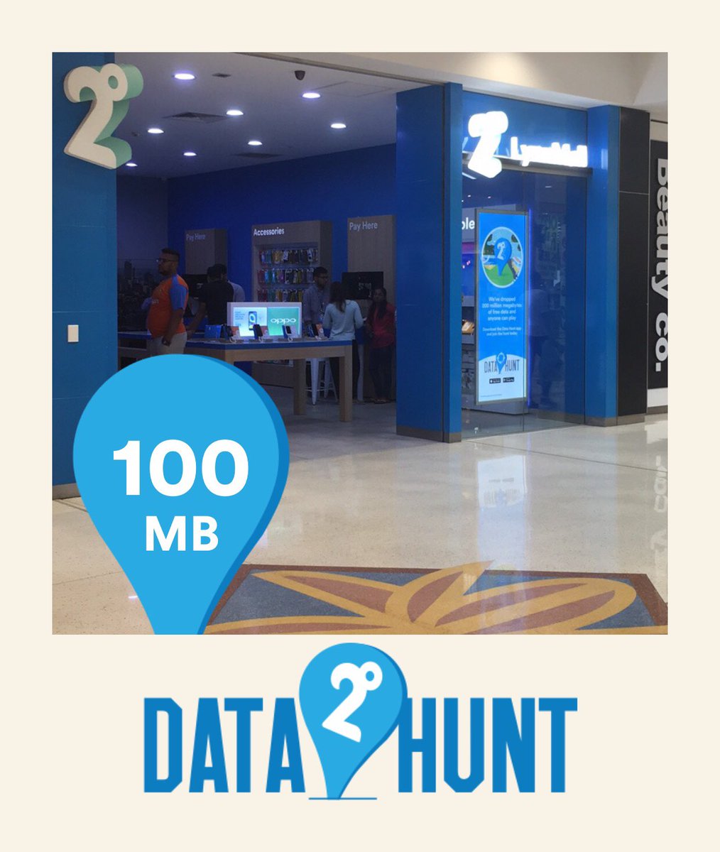 sarahlt's tweet photo. I’ve just scored 100MB of free data in the 2degrees Data Hunt! #2degreesdatahunt #freedata https://t.co/55csb0BpYH