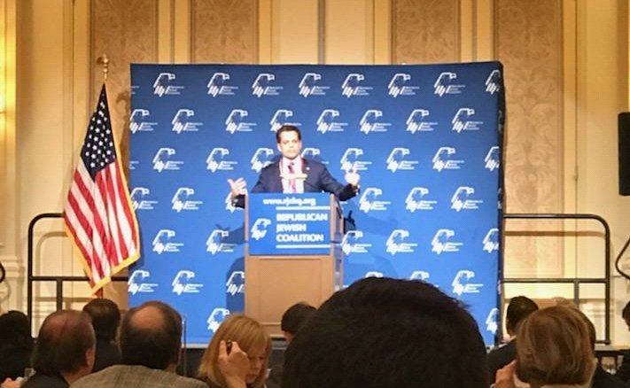 RT @RJC: Earlier today, @Scaramucci brought down the house at #RJCVegas 
#MAGA
