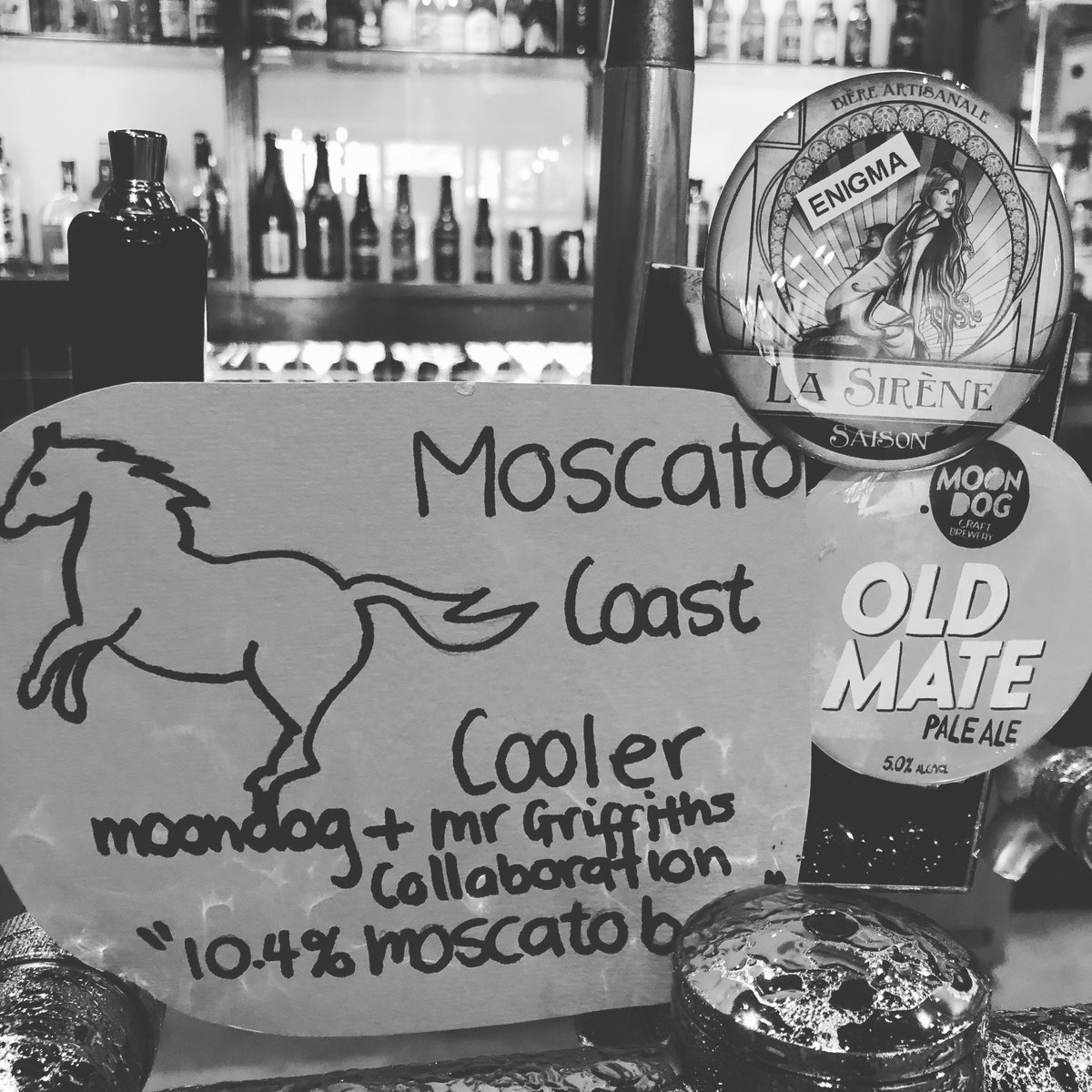 Now pouring... <a href="/lasirenebrewing/">La Sirène Brewing</a>’s uber-tasty Enigma Saison - get in quick! #craftbeer