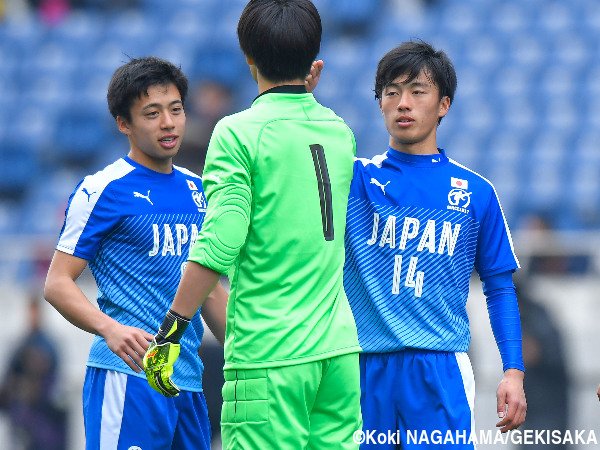 写真特集 田部井涼 Amp Amp 宮本優太 選手権決勝で対峙した2人の主将が日本高校選抜でタッグ 8枚 Gekisaka ゲキサカ Scoopnest