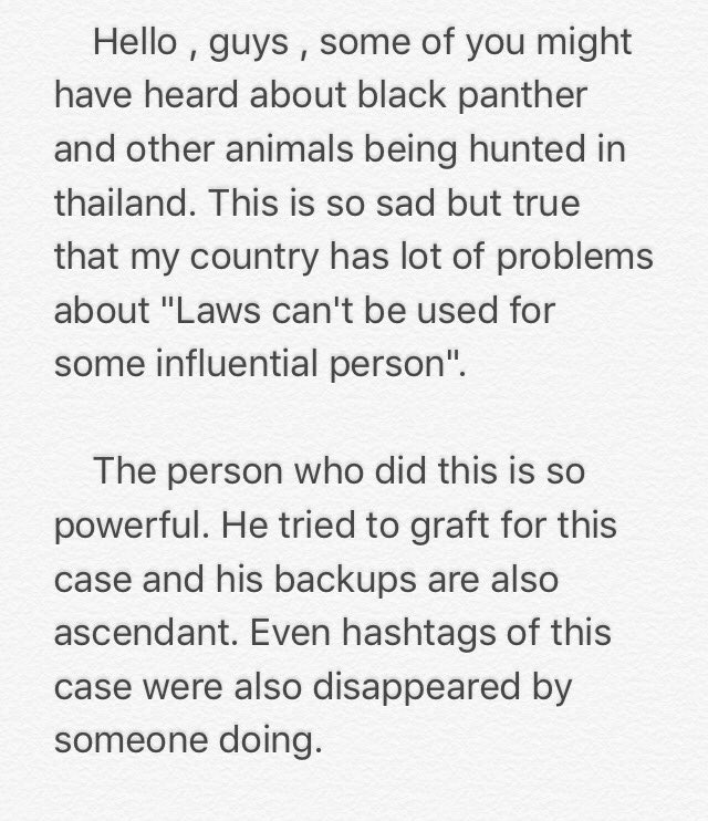 warisza2073's tweet photo. ♦️If you see this , please spend some times for reading. This is really important.♦️ ลงอีกรอบค่ะ เมื่อคืนนั่งพิมพ์แล้วใส่ผิด hashtag #BlackPantherWasKilledinThailand #ทุ่งใหญ่ #ทุ่งใหญ่นเรศวร #เสือดำทุ่งใหญ่ https://t.co/LNxIwuUwvW