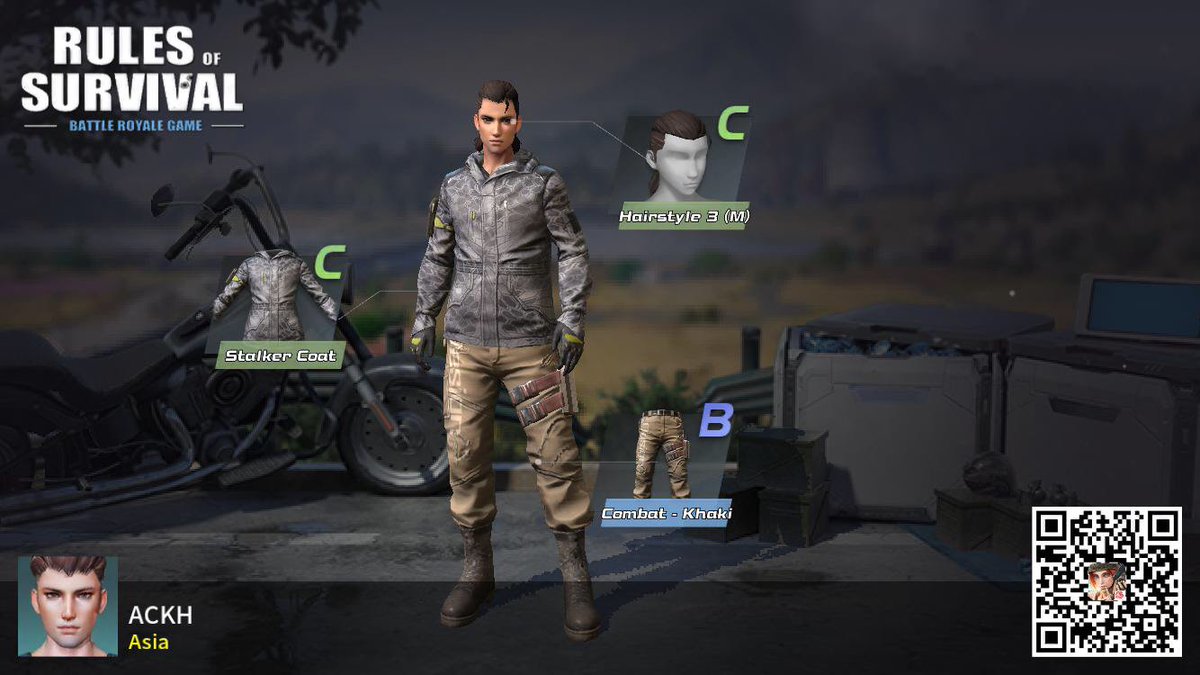 _CasiNote_'s tweet image. #RulesofSurvival