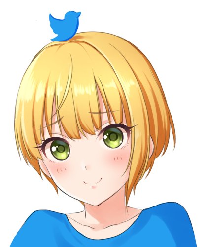 アイコン用にフレちゃん描いたった 