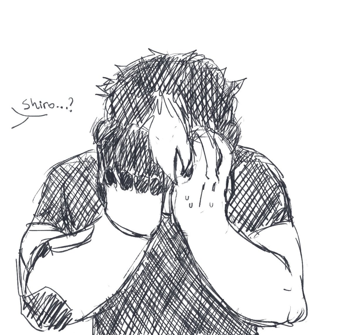 catatabatata's tweet photo. im enjoying drawing shiro like this (12/- https://t.co/w1uLAEKT0u