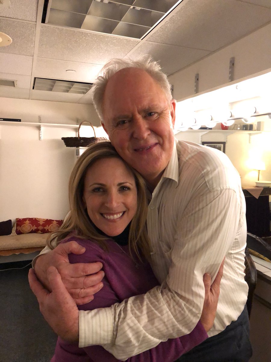 MarleeMatlin's tweet photo. Saw the brilliant, BRILLIANT @JohnLithgow in a sign interpreted performance of #StoriesbyHeart at @RTC_NYC. So kind and so talented! https://t.co/46N2Deel3a
