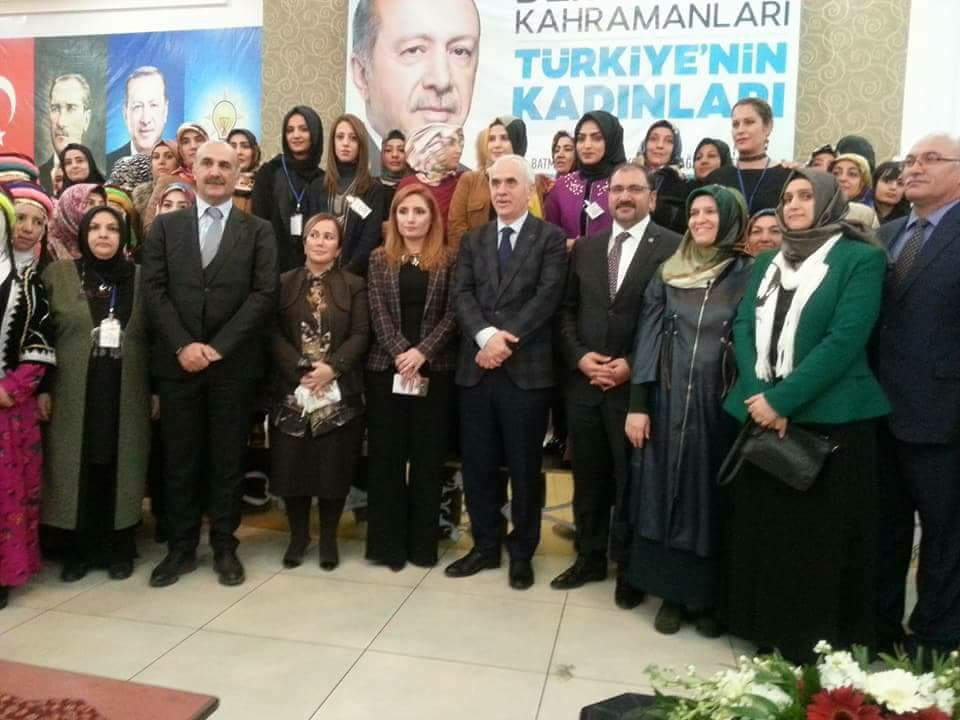 Güven Tazeleyerek Tekrardan Batman İl Kadın Kolları Başkanlığına Seçilen Sn.Mevlüde Bilici ve Yönetimini Tebrik Eder, Kutlu Davamızda Başarılar Dilerim.Feyzullah İBAK