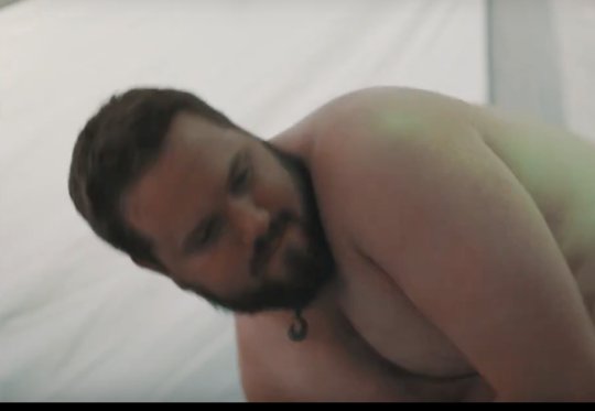 BaraDetectives's tweet photo. So there was a little micro budget indie gay bear slasher film I was in called “Bear Creek”. Well, there’s going to be a “part two”, and hopefully  a directors cut of the first movie (with better sound). There’s a few more shots of this scene that I know exist. https://t.co/MlPasnTnly