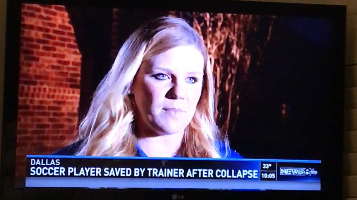 Love watching the news &amp; seeing <a href="/JJPearceHS/">JJ Pearce High School</a> Athletic Trainer Tara Grubbs who saved a life yesterday! Just Wow! <a href="/MustangsATC/">Tara Grubbs</a> #risdgreatness