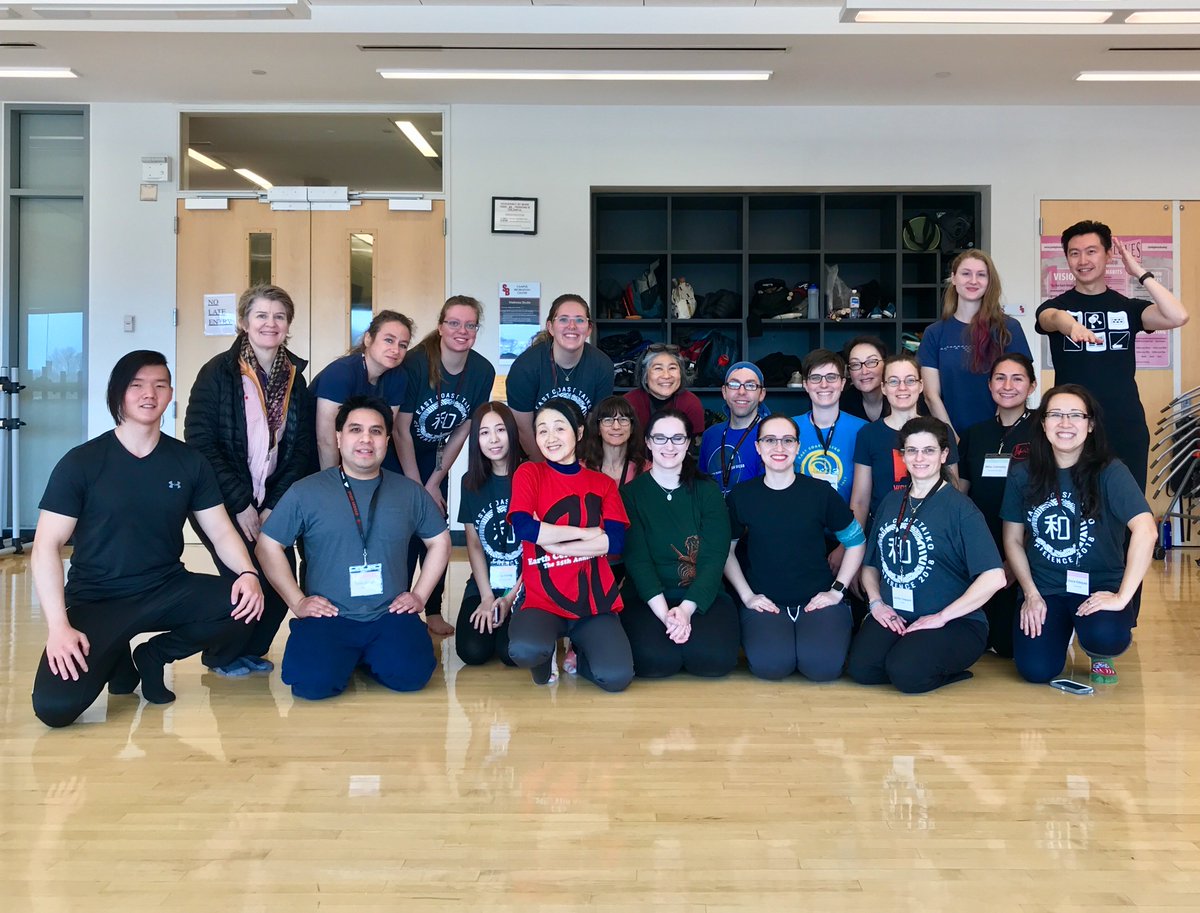 KyoDaiko's tweet photo. ❤️ Having fun at #ECTC2018 in Stonybrook, NY! ❤️
#taiko #wadaiko #taikolove https://t.co/t9JhU6wqhE