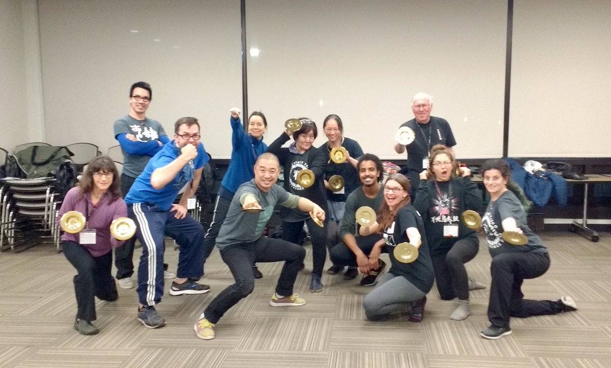 KyoDaiko's tweet photo. ❤️ Having fun at #ECTC2018 in Stonybrook, NY! ❤️
#taiko #wadaiko #taikolove https://t.co/t9JhU6wqhE