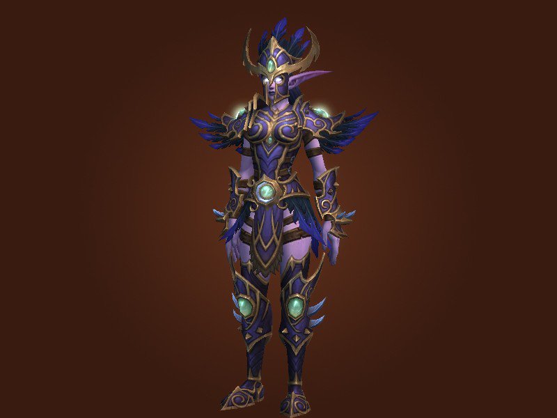 All races should have some kind of heritage armor to encourage leveling. 
