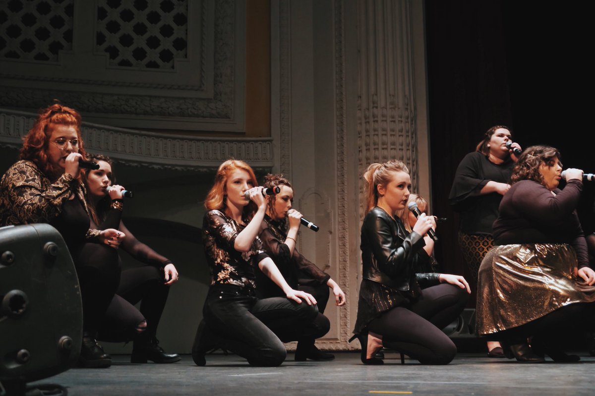 JakeTheYoung's tweet photo. HERmonics slaying the game 💪🏻 With a bit of dazzle to go along with it ✨ #ICCA https://t.co/JDVAikGiuz