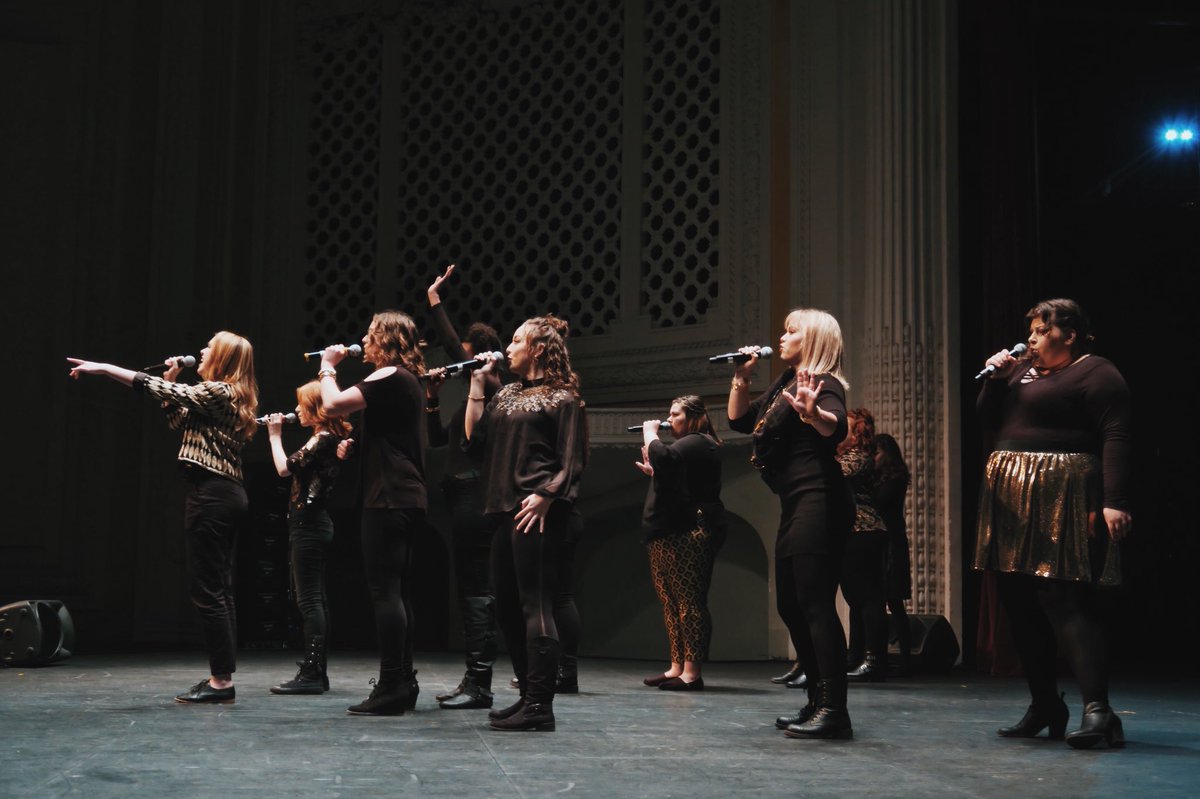JakeTheYoung's tweet photo. HERmonics slaying the game 💪🏻 With a bit of dazzle to go along with it ✨ #ICCA https://t.co/JDVAikGiuz