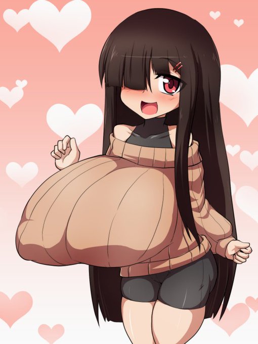 クツジローさん(@kuromaru_stone)所のお隣さん描きましたぁん。
ロリ巨乳は良いズォ! 