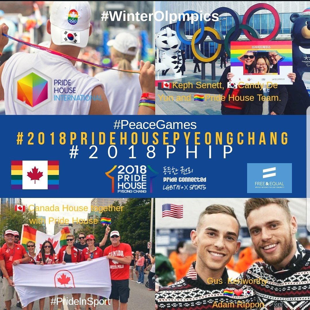 #LGBTIQb#Biz4LGBTI
DAY ONE #Top #Posts
#Sport #Olympics #Athletes and #Allies 🇨🇦🏳️‍🌈#CanadaHouse #2018PHIP #WinterOlpmpics #PrideInSport ❤