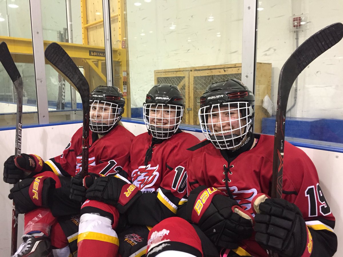 calgaryfireAAA's tweet photo. When your whole line gets roughing penalties 👊🏼😂🤡 #squad @maryhirschh @emj19_ https://t.co/R8OSl1KB58