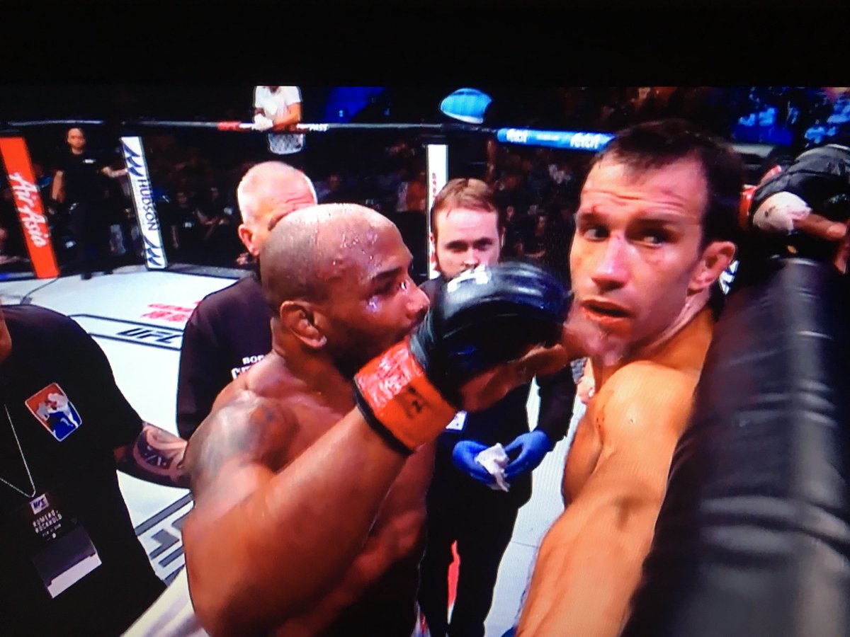 benfowlkesMMA's tweet photo. When you get cornered by an obnoxious person you don’t really know at a party and you’re looking around for the host to come save you. https://t.co/qJgqW8YCfC