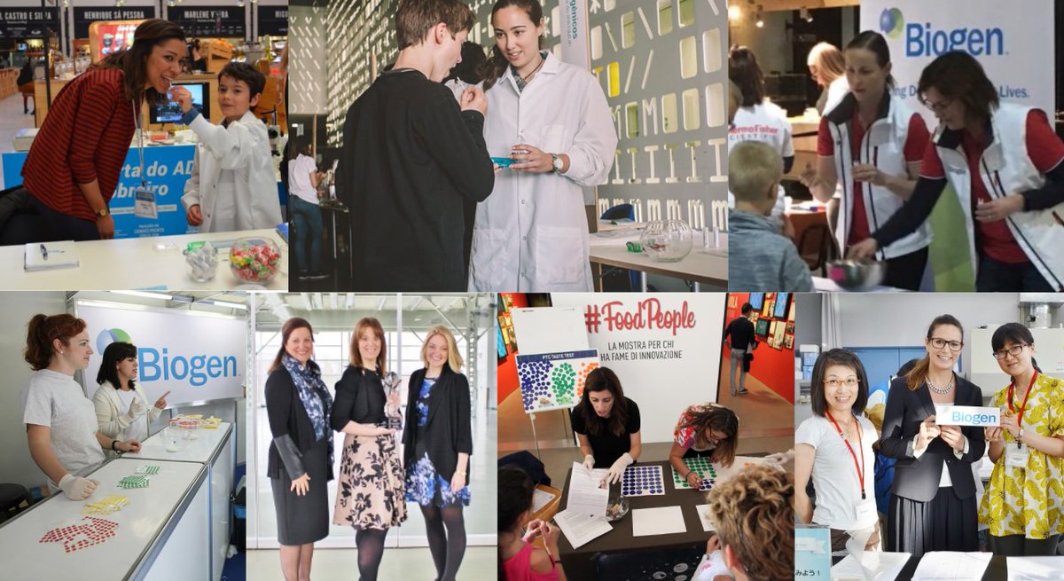The #WomeninScience at <a href="/biogen/">Biogen</a> affiliates around the world volunteered at WBT events and inspired ambassadors and the public to #ChooseScience! ow.ly/6zjU30ikeHc