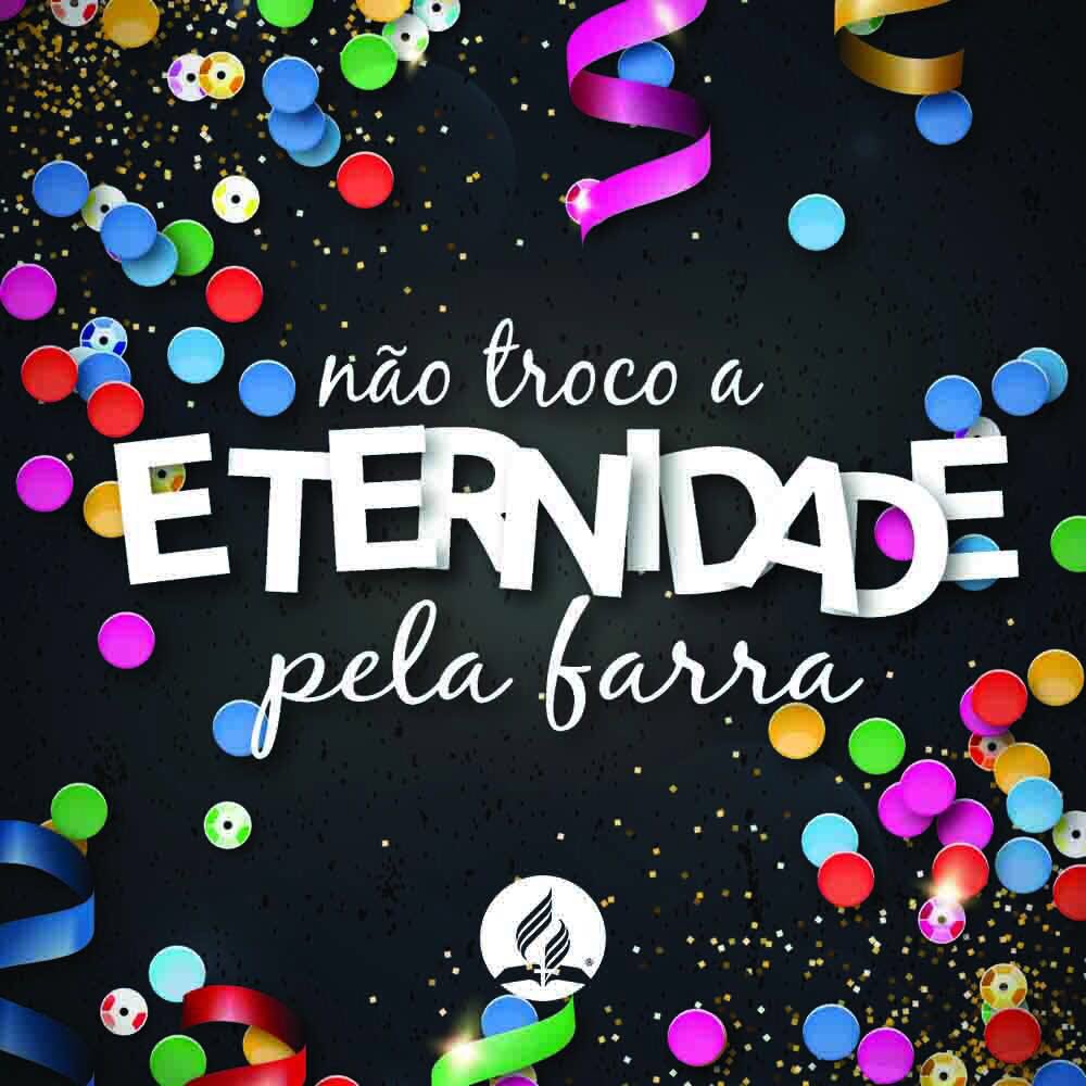 prertonkohler's tweet photo. "Tudo o que não é eterno, é eternamente inútil" (C. S. Lewis) #carnaval #primeiroDeus https://t.co/t7J63g1Wvf