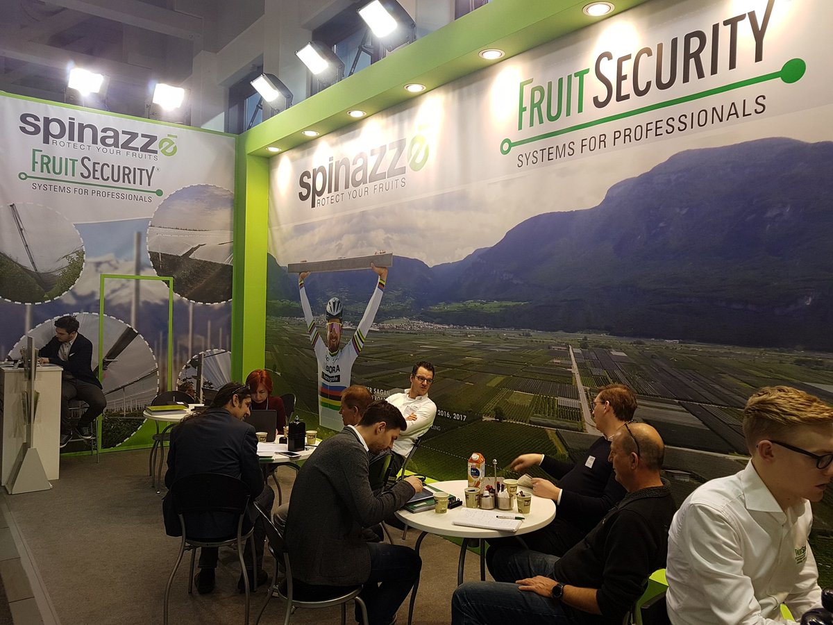 SpinazzeGroup's tweet photo. Thanks to all our visitors and partners... Back to work in the field after nice and intensive days #FruitLogistica #Berlin #FruitSecurity https://t.co/Q6bryT0lLs