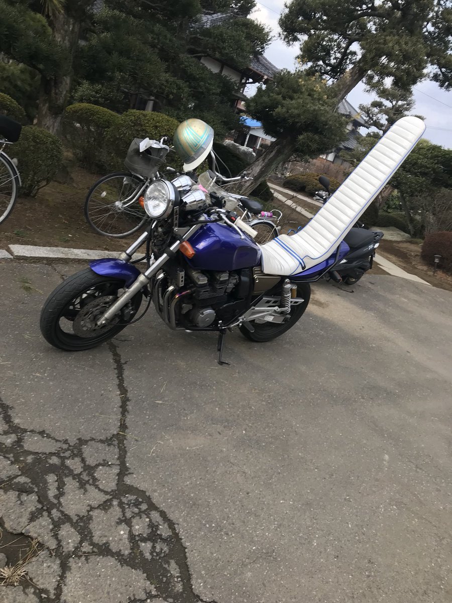 cbx400f 三段シート　3段　1m