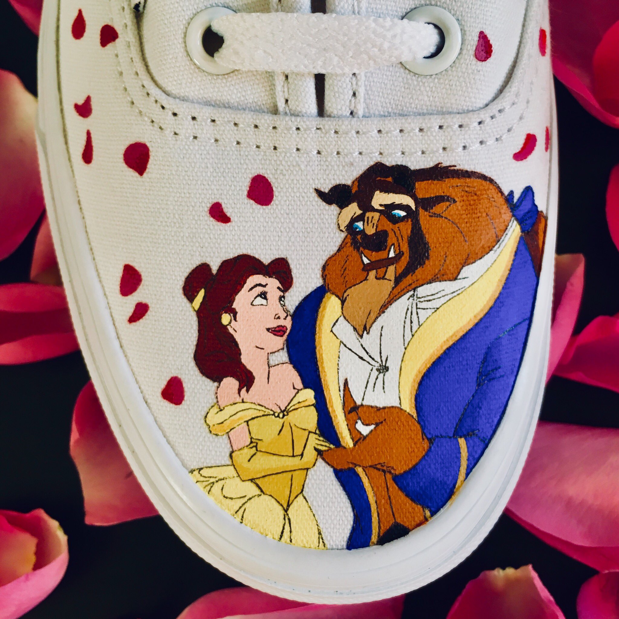 Beauty and the shop beast shoes vans