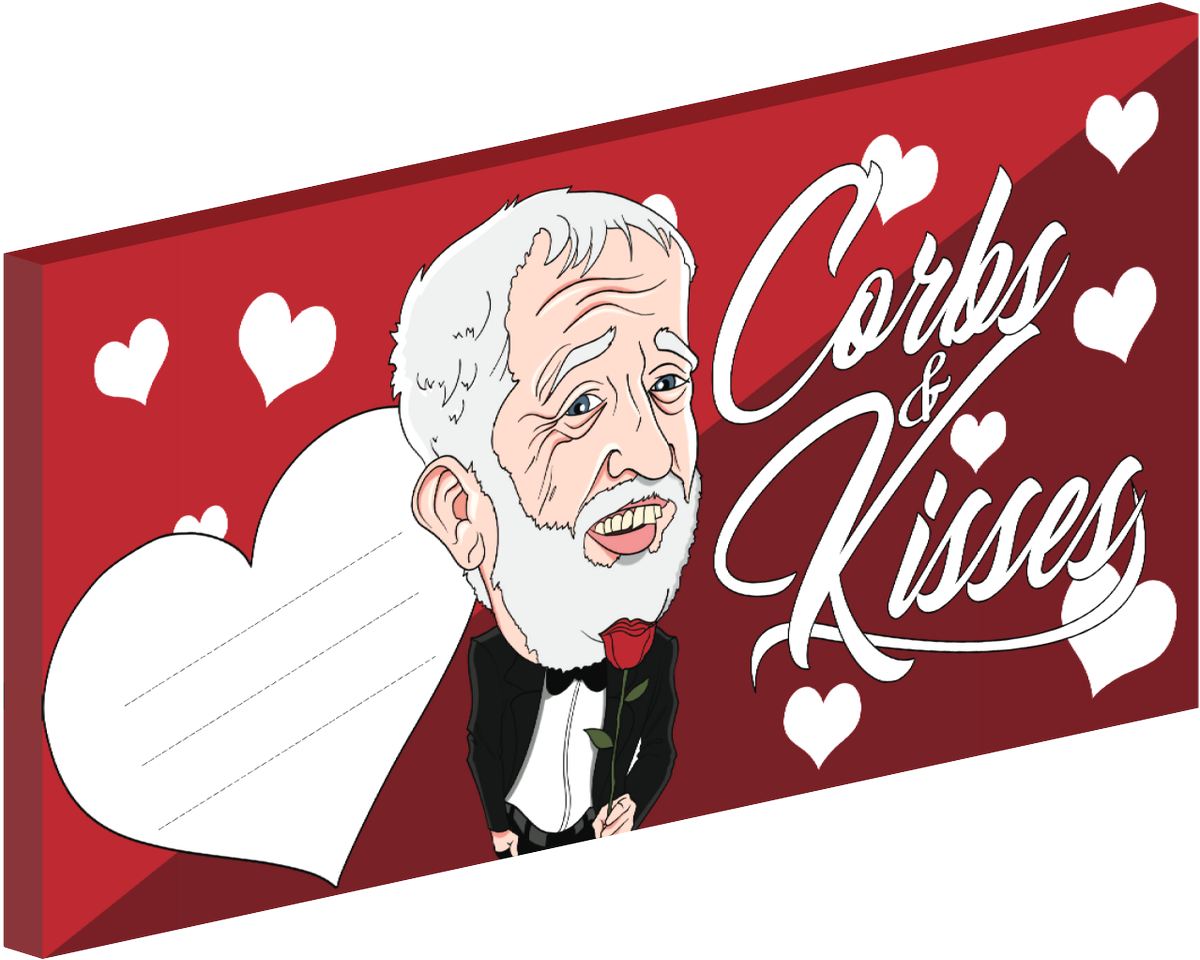 corbyncornerUK's tweet photo. 😍 We're running a limited time only sale on Jeremy Corbyn chocolate boxes! Order today for delivery by Tuesday 13th 🌹 #jeremycorbyn #jc4pm #ValentinesDay2018 https://t.co/STJOPrDtWN