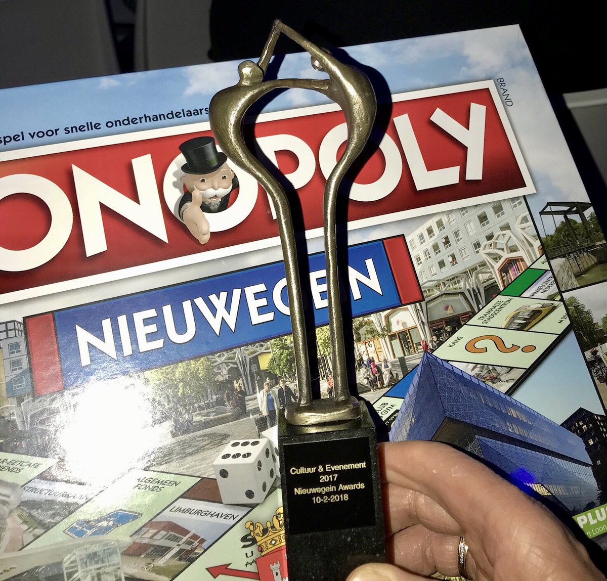 Ons 25-jarig jubileum bekroond met de Nieuwegein Award 2017 voor Cultuur &amp; Evenement!