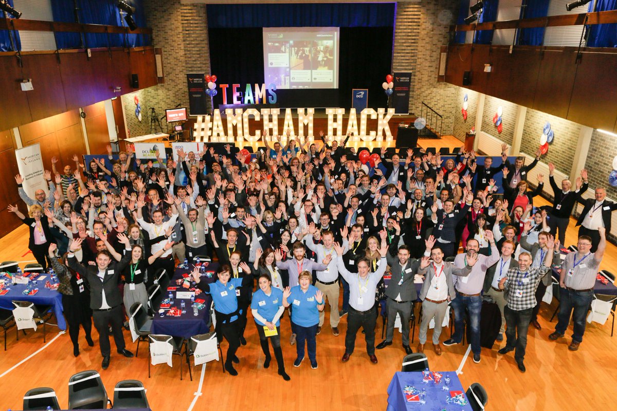 KeoghKatherine's tweet photo. A final huge THANK YOU to our incredible @AmericanChamber #Hackathon2018 sponsors - @AlexionPharma @BDOIreland @cocacolaie @eir @EmergeneticsEU @fitbitireland @FitbitDev @MMKIreland @vhi - and to @eoghanstack and Team @RyanAcademy! #AmChamHackers https://t.co/ZW0Yyqlu6X