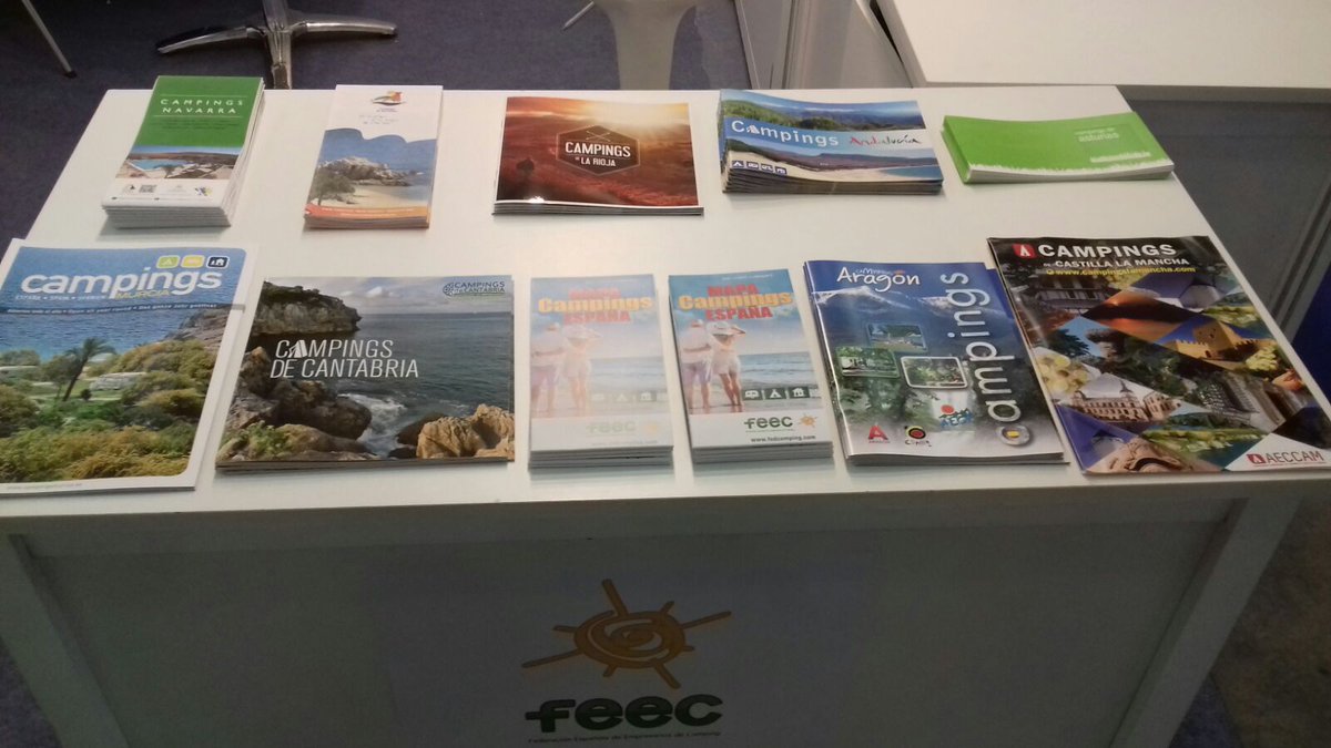 ¡Seguimos en la feria Madrid Caravaning hasta el próximo domingo! Mucha expectación ayer por los #campings de toda #España      ¡Os esperamos!