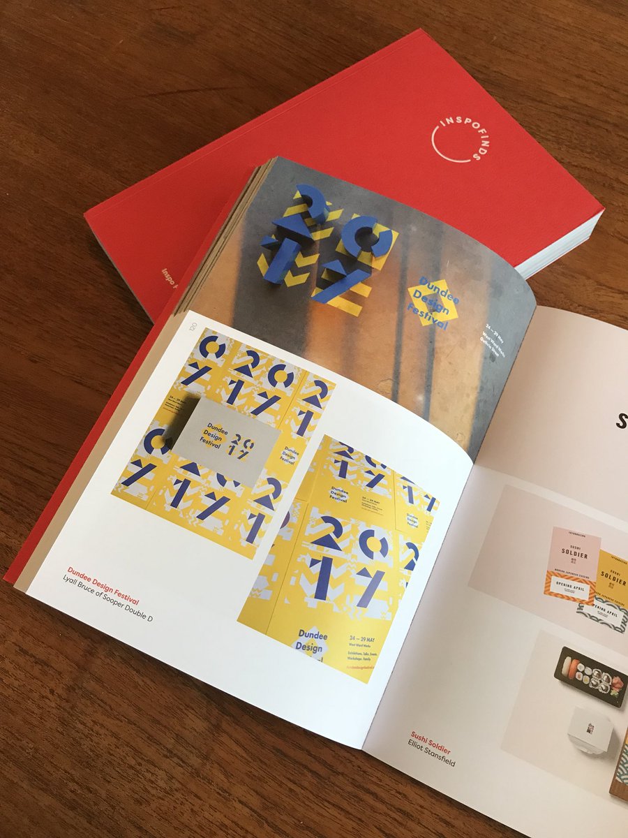 Great to see the Dundee Design Festival work in the new <a href="/inspofinds/">Inspo Finds</a> Collection 1 Book. Thanks very much.