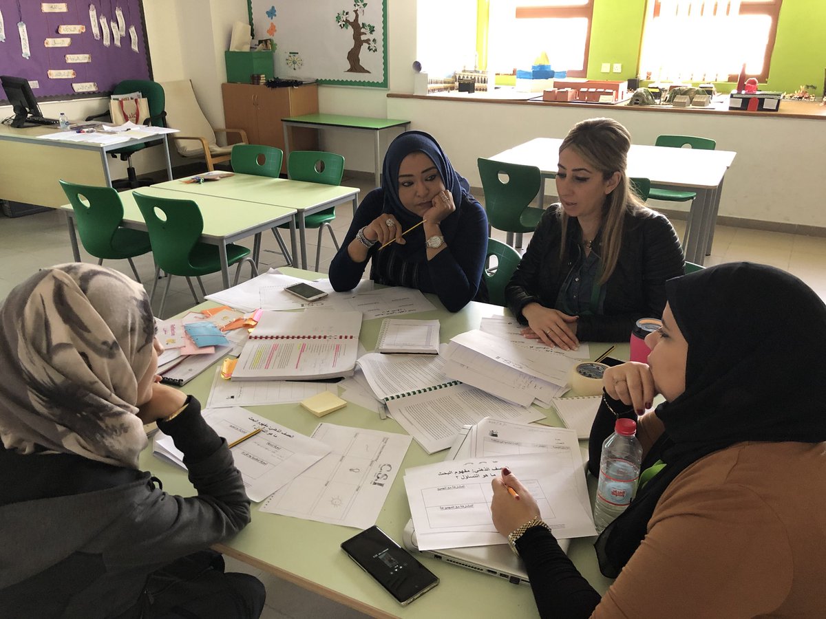 GISArabic's tweet image. The PYP Arabic B team are enjoying the Inquiry in Arabic PD today with Shaimaa #behappybegcs