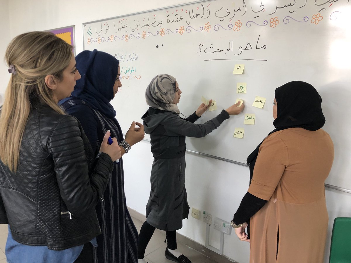 GISArabic's tweet image. The PYP Arabic B team are enjoying the Inquiry in Arabic PD today with Shaimaa #behappybegcs